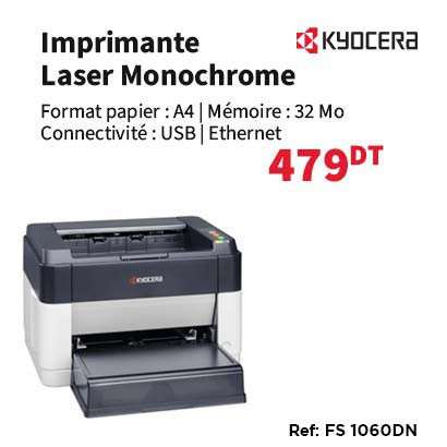 Imprimante Laser Monochrome KYOCERA Ecosys FS-1060DN