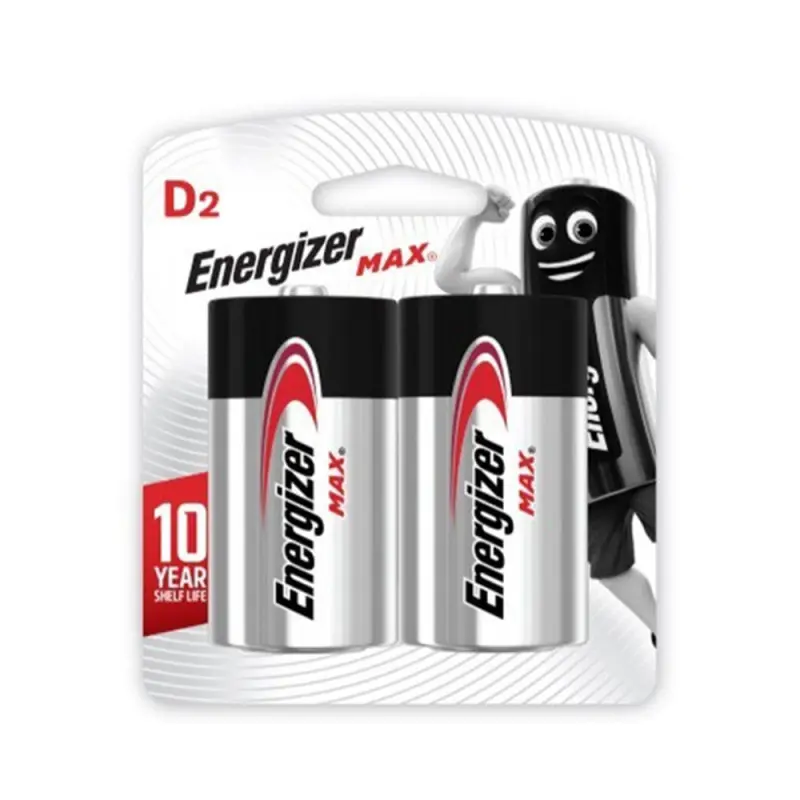Pile Energizer Max D E95 R20 BP2 au meilleur prix en Tunisie