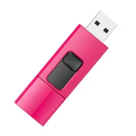 Flash Disque Silicon Power 32 Go USB 2.0 - Rose