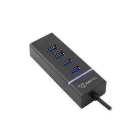Hub USB 2.0 - 4 ports Sbox - Noir