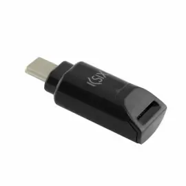 Lecteur adaptateur Ksix Micro SD vers USB Type-C - Noir