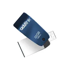 Flash Disque USB Addlink 32Go OTG 2en1USB 3.1 avec Micro USB-Bleu
