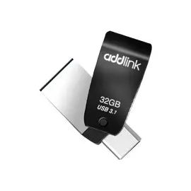 Flash Disque USB Addlink 2en1 32 Go OTG et Type C - Noir