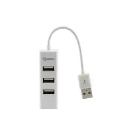 H-204W - Hub USB 2.0 - 4 ports Sbox - Blanc