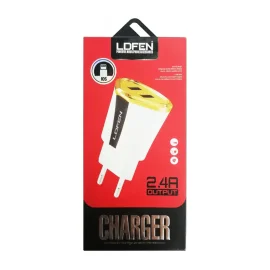 Chargeur Secteur LDFEN HUT12 2x USB vers Lightning 2.4A