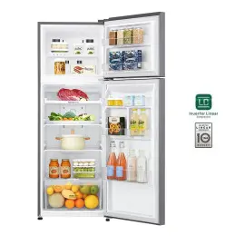 Vente en ligne Réfrigérateur No Frost LG avec compresseur linéaire inverter 427L Silver GN-B422SQCL au meilleur prix en Tunisie