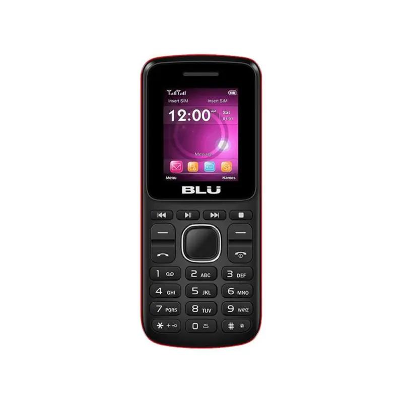 Vente téléphone portable BLU Z3 music rouge au meilleur prix - GSM Tunisie