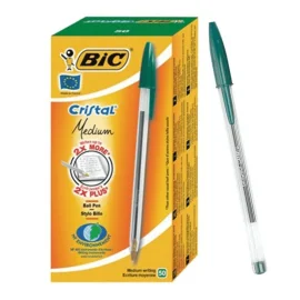 BIC Cristal Re'New recharge stylo bille, medium, 3 p, bleu