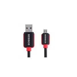 Câble USB vers Mini USB Bebibos - Rouge et Noir