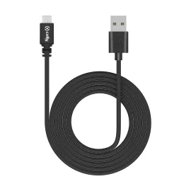 CELLY CABLE MICRO USB NOIR