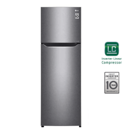 Réfrigérateur No Frost LG avec compresseur Smart inverter 272L - Silver