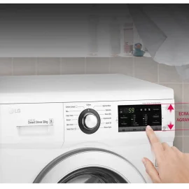 Machine à laver Automatique LG 7 kg 1400 trs/min 6M - Blanc