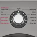 Machine à laver Automatique LG 8 kg 1400 trs/min - Silver