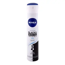 Déodorant pour Femme Nivea Black & White Pure - 200ml