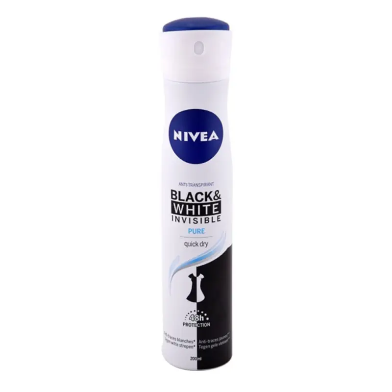 Déodorant pour Femme Nivea Black & White Pure - 200ml