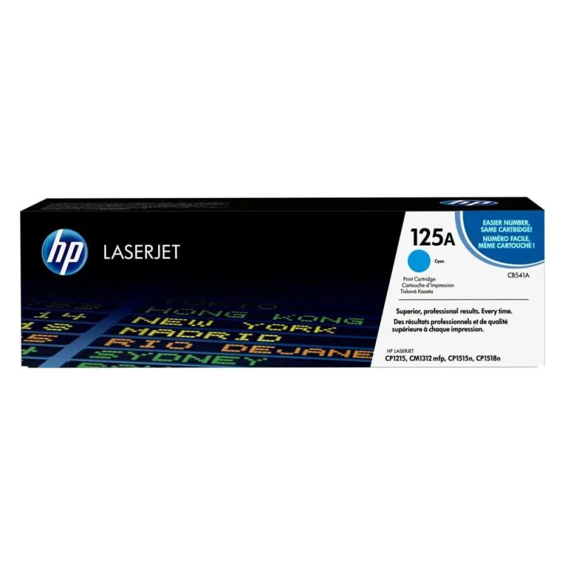 Toner laser Original HP 125A - Cyan CB541A