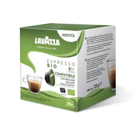 Box de 16 Capsules Lavazza Dolce Gusto Espresso Bio