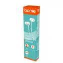 Vente écouteurs Filaires ACME HE21W Blanc au meilleur prix en Tunisie