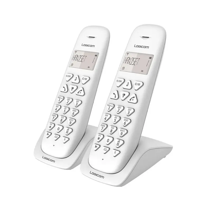 Téléphone Fixe sans fil Logicom Vega 250 - Blanc