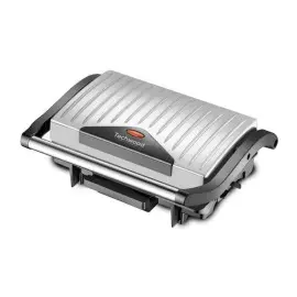 Grille viande et appareil à panini Techwood 1500W - Silver