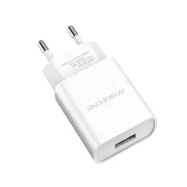 Chargeur Single Borofone BA20A avec câble 2.1A Apple