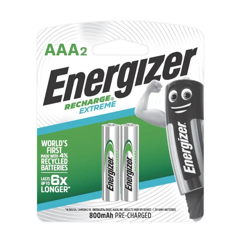 Pile rechargeable Energizer NH12-RP2 AAA BP2 au meilleur prix en