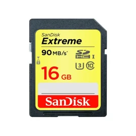 Carte mémoire SanDisk 16 Go Extreme UHS-I SDHC