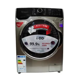 Machine à laver automatique Fred 8 Kg 1400 trs/mn - Silver
