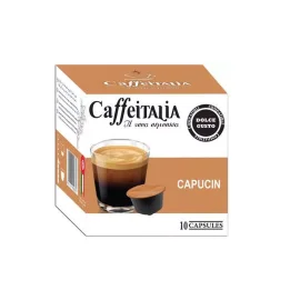Paquet De 10 Capsules Caffeitalia Cappucino