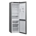 Réfrigérateur Combiné No Frost 6ème Sens Aqua Whirlpool 360L - Inox