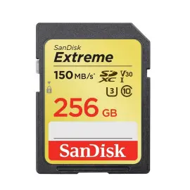 Carte mémoire Externe SanDisk 256Go SDXC CLASS 10