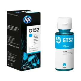 Bouteille d'encre Originale HP GT52 / M0H54AE -70 ml - Cyan