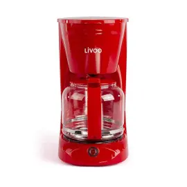 Cafetière Electrique Livoo 15 Tasses - Rouge