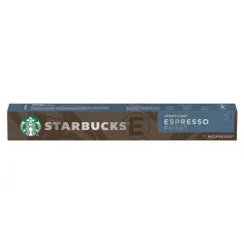 Paquet De 10 Capsules StarBucks Espresso Roast Compatible Nespresso