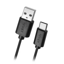 Câble USB Type C réversible Ideus - Noir