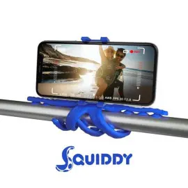Trépied flexible Celly pour smartphone et appareil photo- Bleu