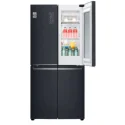 Réfrigérateur No Frost Side by Side LG avec compresseur linéaire inverter 458 L - Gris charbon