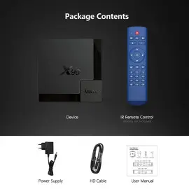 Box Android X96 Mate avec un abonnement IPTV 12 mois