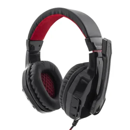 Casque Gaming White Shark GH-1641 Panther - Noir et Rouge