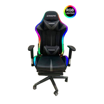 CHAISE GAMING RGB GRIS