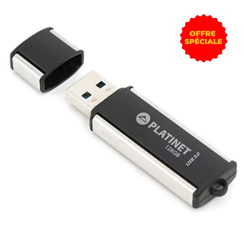 CLE USB PLATINET PENDRIVE USB 3.0 X-DEPO 128GB