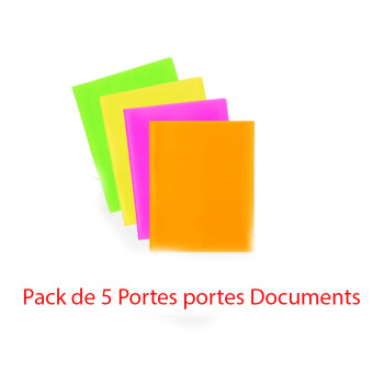 Pack de 5 Portes Documents...