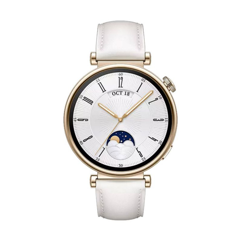 Montre ConnectÉe Huawei Watch Gt 4 41mm Blanc En Tunisie