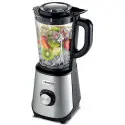 BLENDER KENWOOD 1000W AVEC 3 MOULINS PLASTIQUE - NOIR & INOX