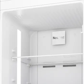 Refrigirateur-Congélateur BEKO NoFrost 350 L Double portes RDNE43S - Silver