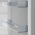 Refrigirateur-Congélateur Combiné BEKO 366 L NoFrost RCNE450SX - Silver