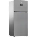 Refrigirateur-Congélateur BEKO NoFrost 590 L Double portes B3RDNE66HXB - Silver