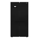 Réfrigérateur BEKO NoFrost 680 L 4 portes GN141622ZGB - Noir