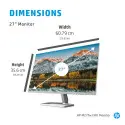 Ecran HP 2H1A4AS - 27" Full HD IPS - Blanc