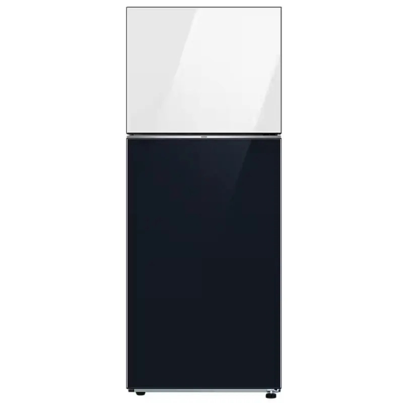 RÉFRIGÉRATEUR SAMSUNG 415L BLANC & BLEU MARINE